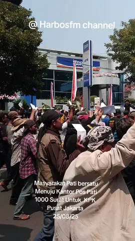 Masyarakat Pati Bersatu, Perjalanan menuju Kantor Pos kirim 1000 surat  untuk KPK Pusat Jakarta 