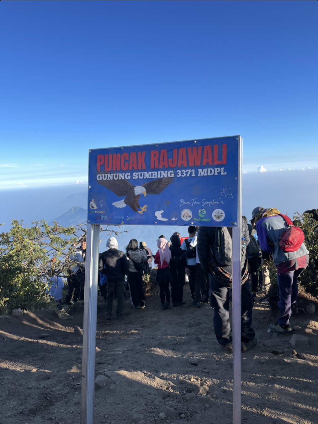 puncak rajawaliii #gunungsumbing #viral #puncakrajawali #sumbingmountain #4u 