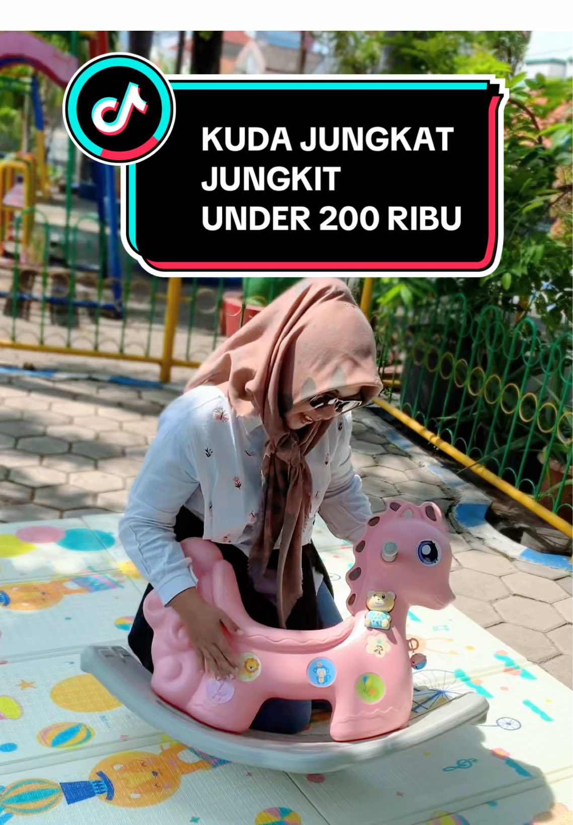 Kuda Jungkat Jungkit harganya lagi ambyar ni moms, mumpung lagi paydaysale nih , buruan check out deh 🥳🔥 #paydaysale #kudakudaan #kudajungkatjungkit #rosaspeeds #mainananak 