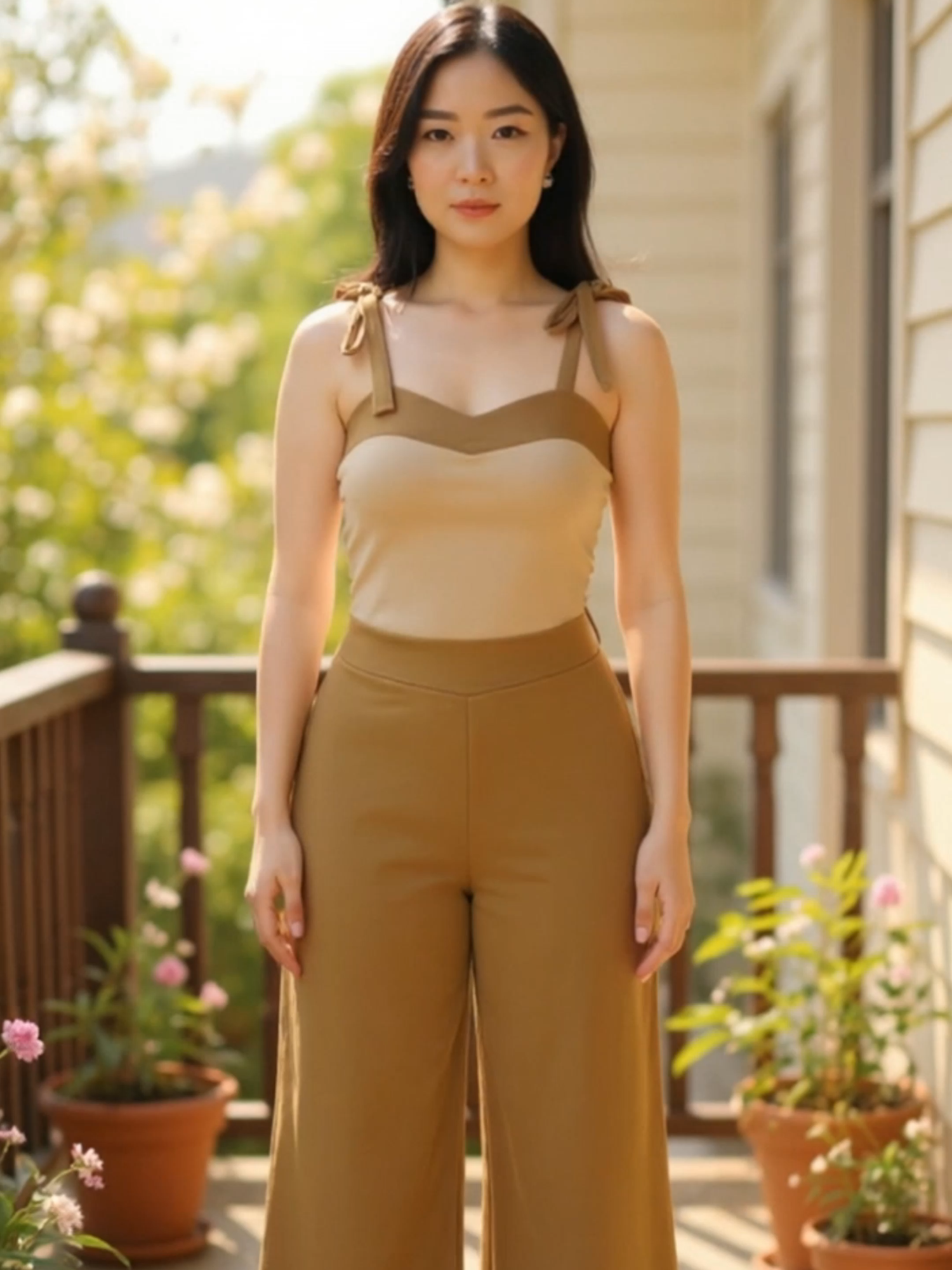 🔥 Chic & comfy! 👗 Tie Heart Combi Terno Pants Set, presko & stylish design. Perfect casual o pang-alis look. 🛒 Add to Cart na at i-checkout ngayon bago maubos! ✨#fashion #ootd #fashiontiktok #clothes #tiktokshopfashion #ternoset #oversizedtop #skortstyle #coordinatesph #casualwear