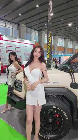 Guangzhou International Automotive Aftermarket Exhibition. Jenny #Jenny #Car Model Sister #Full Aura #Goddess #High-value Beauty 