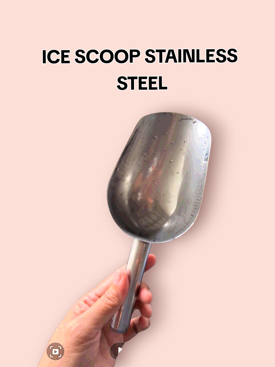 Ice scoop stainless steel 🧊  #icescoop #icescoopstainless #icescooper #icescoop 