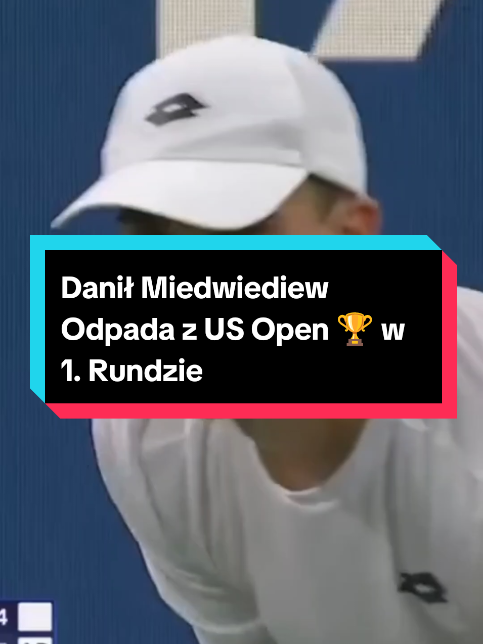 Danił Miedwiediew Odpadł w 1. Rundzie US Open 🏆 Przegrywając Pięciosetowy Pojedynek z Benjaminem Bonzim 🇫🇷  Danił Miedwiediew 2:3 Benjamin Bonzi 🇫🇷 | 3:6, 5:7, 7:6, 6:0, 4:6  #USOpen #medvedev #bonzi #tenis #🎾 