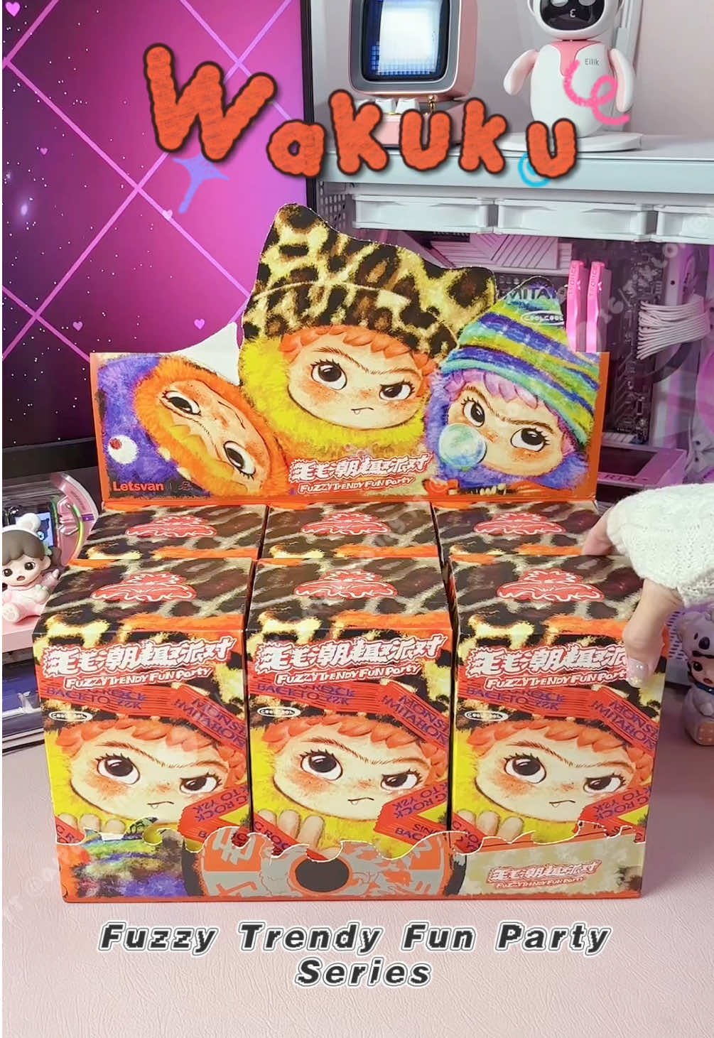 Akhirnya punya Wakuku juga! Udah pengen lamaa bgt ❤️❤️ kembaran yuk, klik keranjang kuningnya 🛒🛍️ @WAKUKU Letsvan.lD Official  #letsvan #wakuku #letsvanindonesia #blindbox #toys 