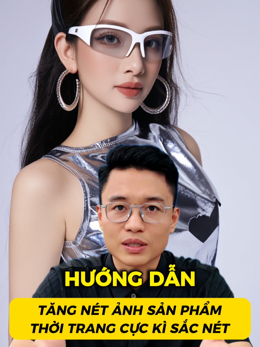 Hướng dẫn tăng nét ảnh thời trang bằng AI cực kì giống thật #trituenhantao #congnghe #xuhuongtiktok #viral #Hieuleai #AI #trending #tuonglai #hieuleai #fashion #quangcao