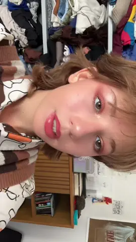 chaotic #makeuptutorial result at the end! #makeup #makeupinspo 