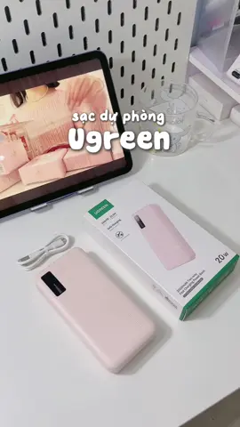 sạc dự phòng Ugreen 🍃 #sacduphong #sacduphong20000mah #ugreen #ugreenfastcharging #unboxcunganna 