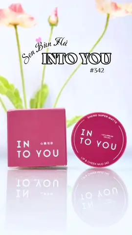 INTO YOU | Son bùn hủ 342 . Vừa son môi, vừa có thể làm má hồng. #mocthaodaily #sonmoi #sonmoixinh #sonbunintoyou #intoyou 