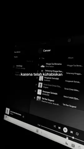 🎧🫀 #foryoupage #liriklagu #suratcintaunutukstarla #lyrics #spotify 