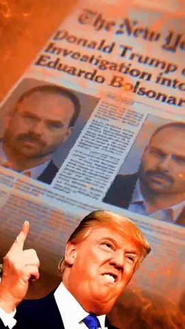 Donald trump manda investigar Eduardo bolsonaro