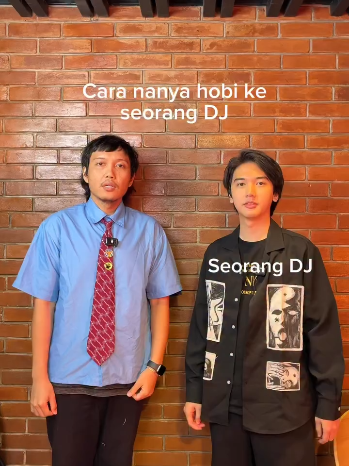 Tutorial cara menanyakan hobi ke seorang DJ @ariirhamm