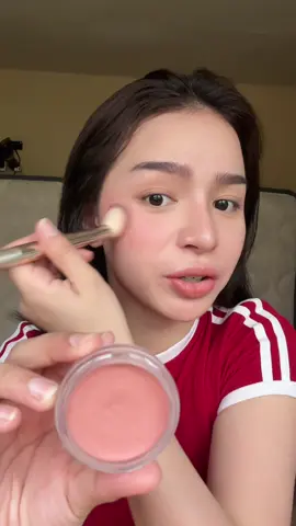 Over sa freshness pag gamit tong blush na to #strokesbeautylab #crushblush #peachblush 