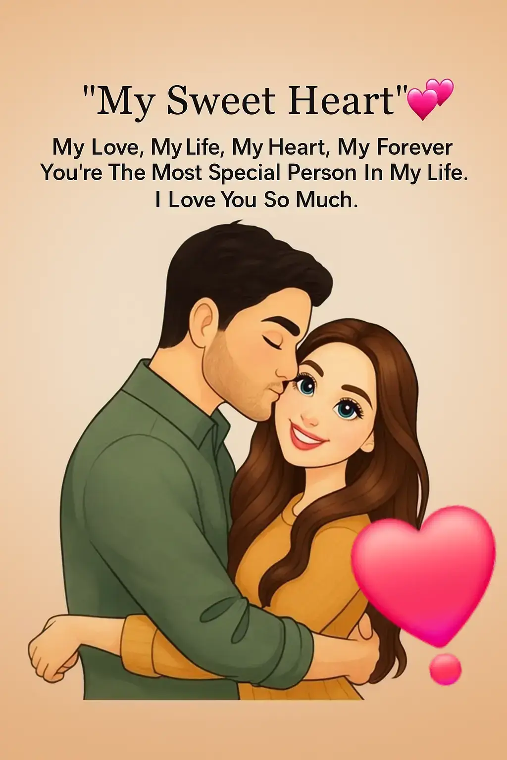 my love my heart my soul my everything I will be uncompleted with out you are whole my while world my everything ❤️ I love you soo much my love for you is unconditional love forever ur are my heartbeat 🖤🤍💕❤️#couplestiktok #relationshipthings #iloveyou #fyppp #foyou 