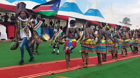 South Sudan Cultural group in Acholi Dance Style during Cultural festival competition!  #CHENGKUACH #southsudantiktokers🇸🇸 #Movitation #foryoupage 