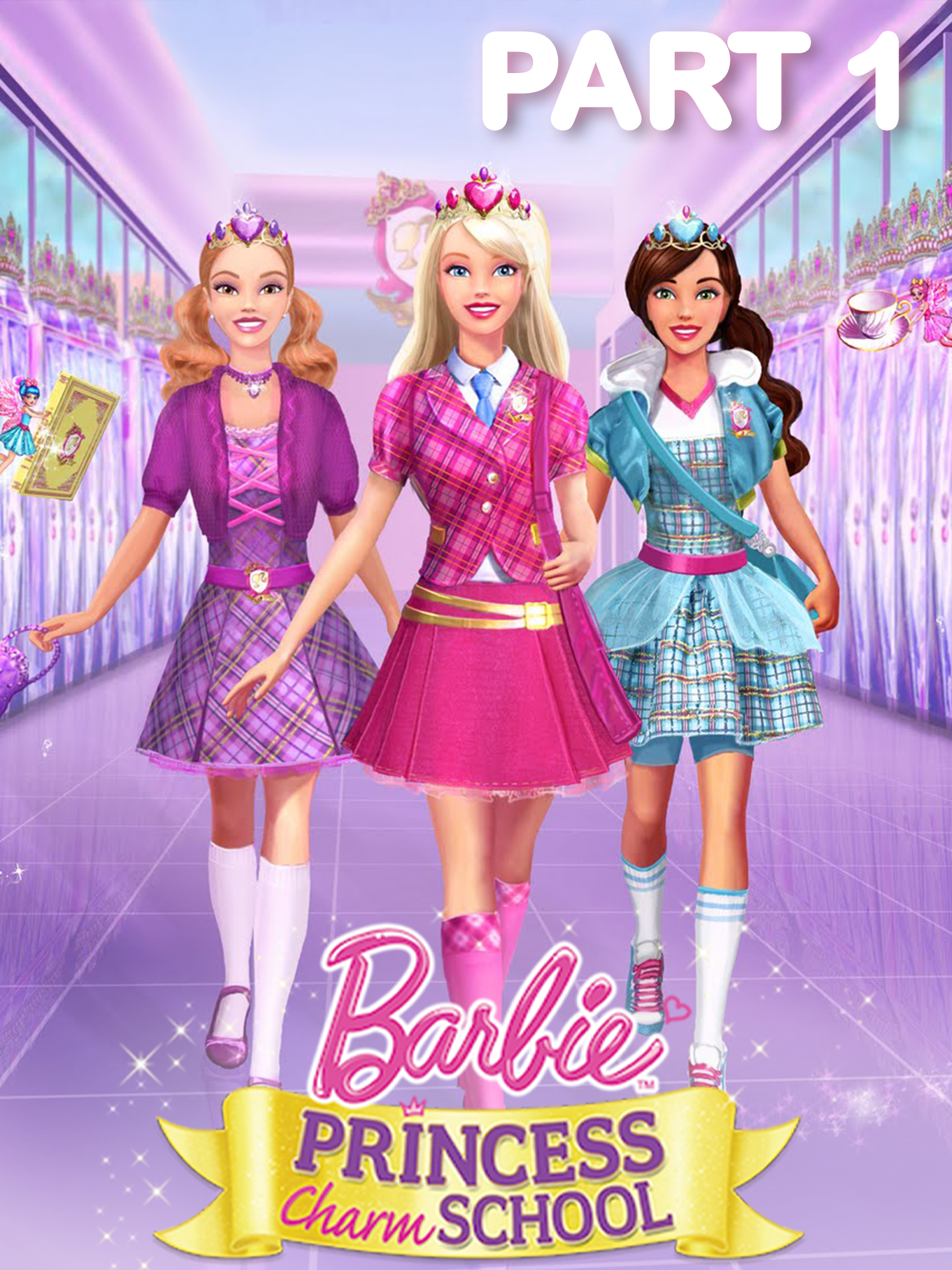 Barbie Princess Charm School (2011) Part 1/2 พากย์ไทย #BarbieMovie #บาร์บี้ #barbie #พากย์ไทย  #barbieprincesscharmschool
