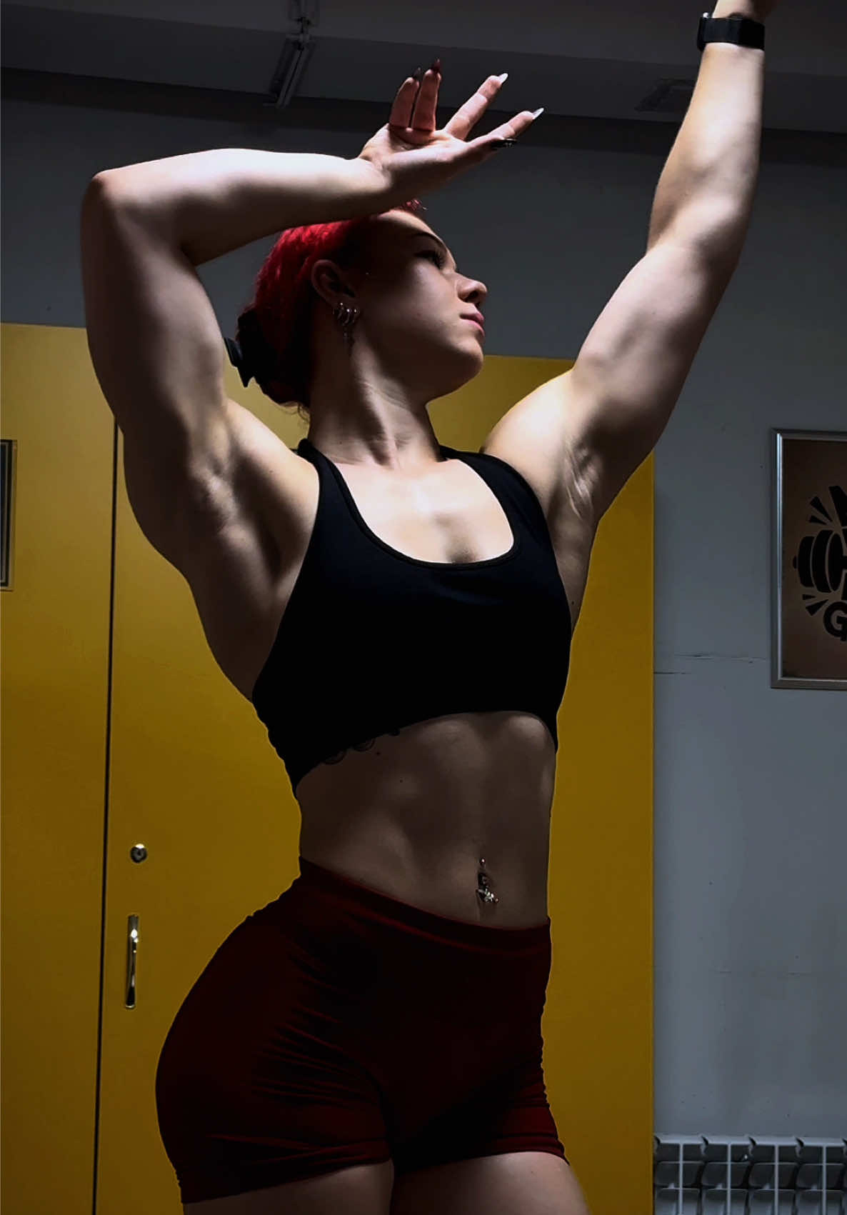 #gym #muscle #bodybuilding #gymmotivation #musclewoman 