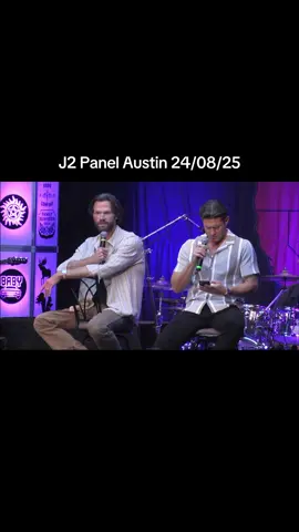 the panel was so fun to warch cause they are such pookies 🥰 @JPadalecki #jensenackles #jaredpadalecki #austin #supernatural #panel 