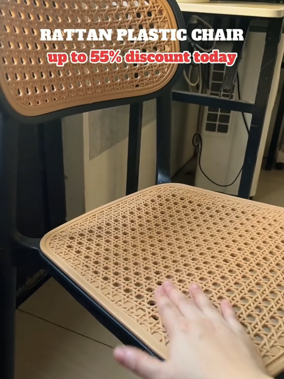 #RattanChair #NaturalFurniture #BreathableSeat #EcoFriendlyHome #LightweightChair #HandwovenRattan #ColorfulRattan