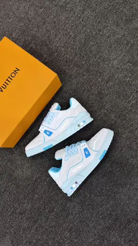 Blue Lvtrainers 🩵#menfashion #styleinspo #streetwear #fashiontiktok #viral 