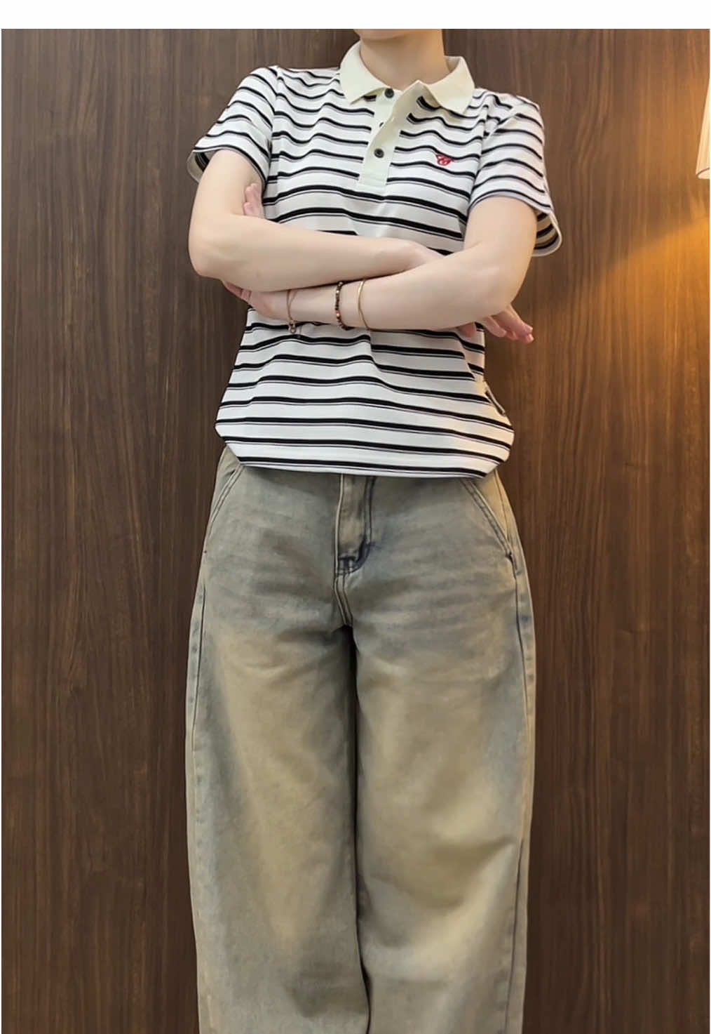 Form xinh 🌻🌥️🌿🌸✨ #reviewthoitrang #quanjean #quanongrong #bycamcam 