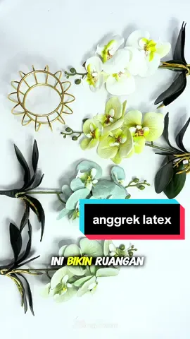 Mau punya anggrek mewah tanpa takut layu?  Cobain anggrek latex artificial tangkai pendek ini, teksturnya real-touch,  Harga? Cuma 20 ribuan aja loh! 🛒 #bungaartificialmurah #dekorasiwedding #floredekorasi #wibgajian #fyp 