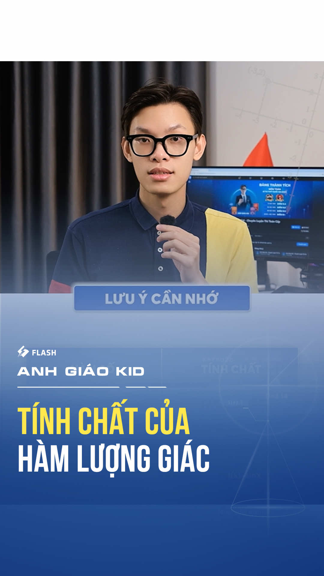 Tính chẵn lẻ hàm lượng giác, các em lưu lại ngay nhé #anhgiaokid #trending #xuhuong #flashstudy #luyenthidaihoc 