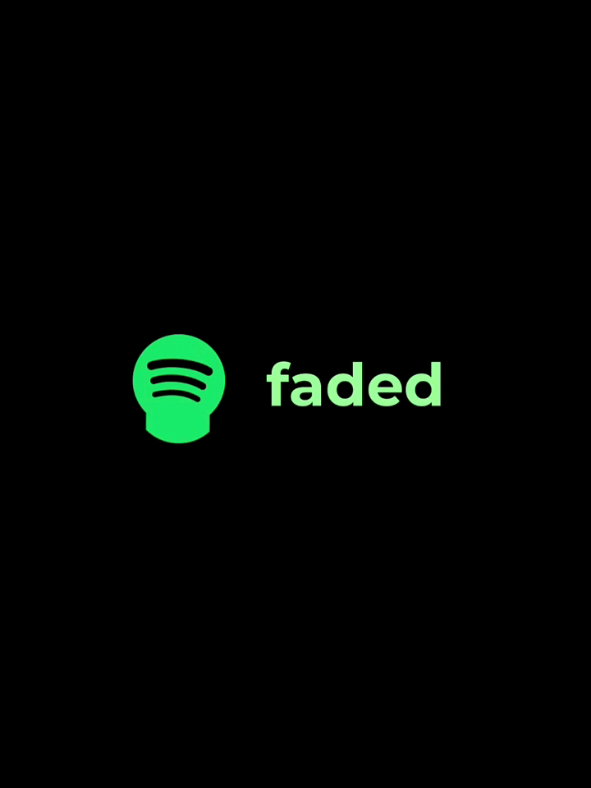 faded #lyrics #spotify #musicvibes #fyp 