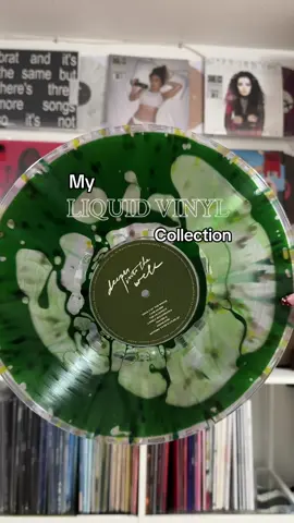 my liquid vinyl collection 🥰 I actually have five more on preorder which is crazy 😮   Collection:  1. Kacey Musgraves - deeper into the well, bad world/blood records 2. Bob Marley & the Wailers - Uprising, Bravado 3. The 1976 - Being Funny In A Foreign Language, bad world/blood records 4. Saltburn Soundtrack, bad world/blood records 5. Lola Young - This Wasn't Meant For You Anyways, bad world/blood records 6. Troye Sivan - Something To Give To Each Other, bad world/blood records  #vinyl #collection #haul #trend #fyp 