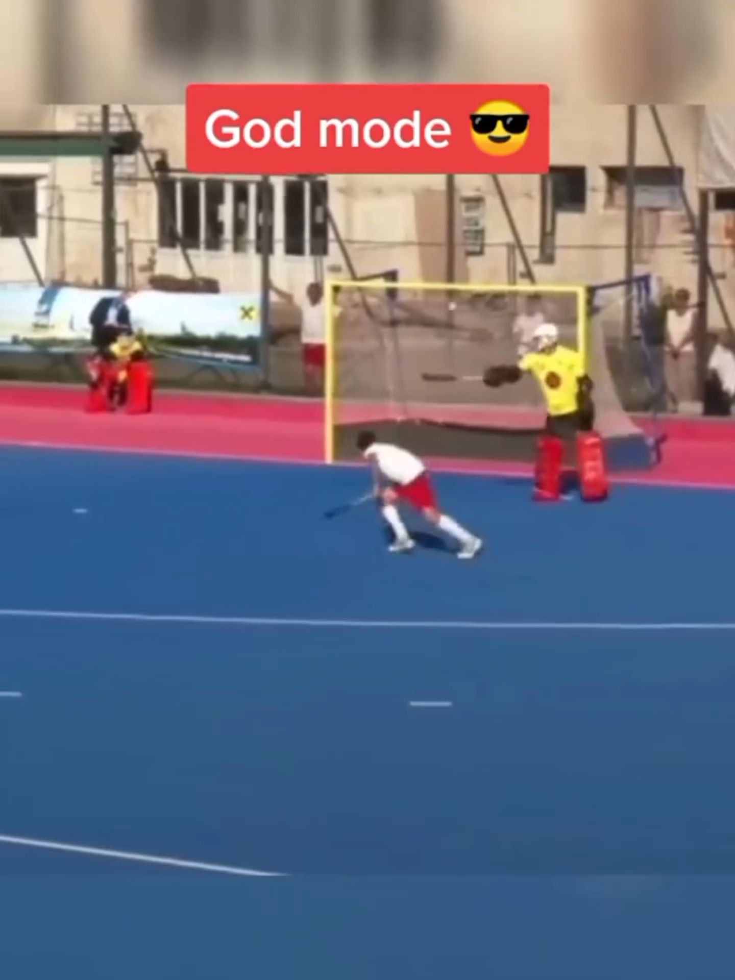 God mode on! ##Hockey  #fieldhockey #woww #save #goalie  📹: Rival Hockey