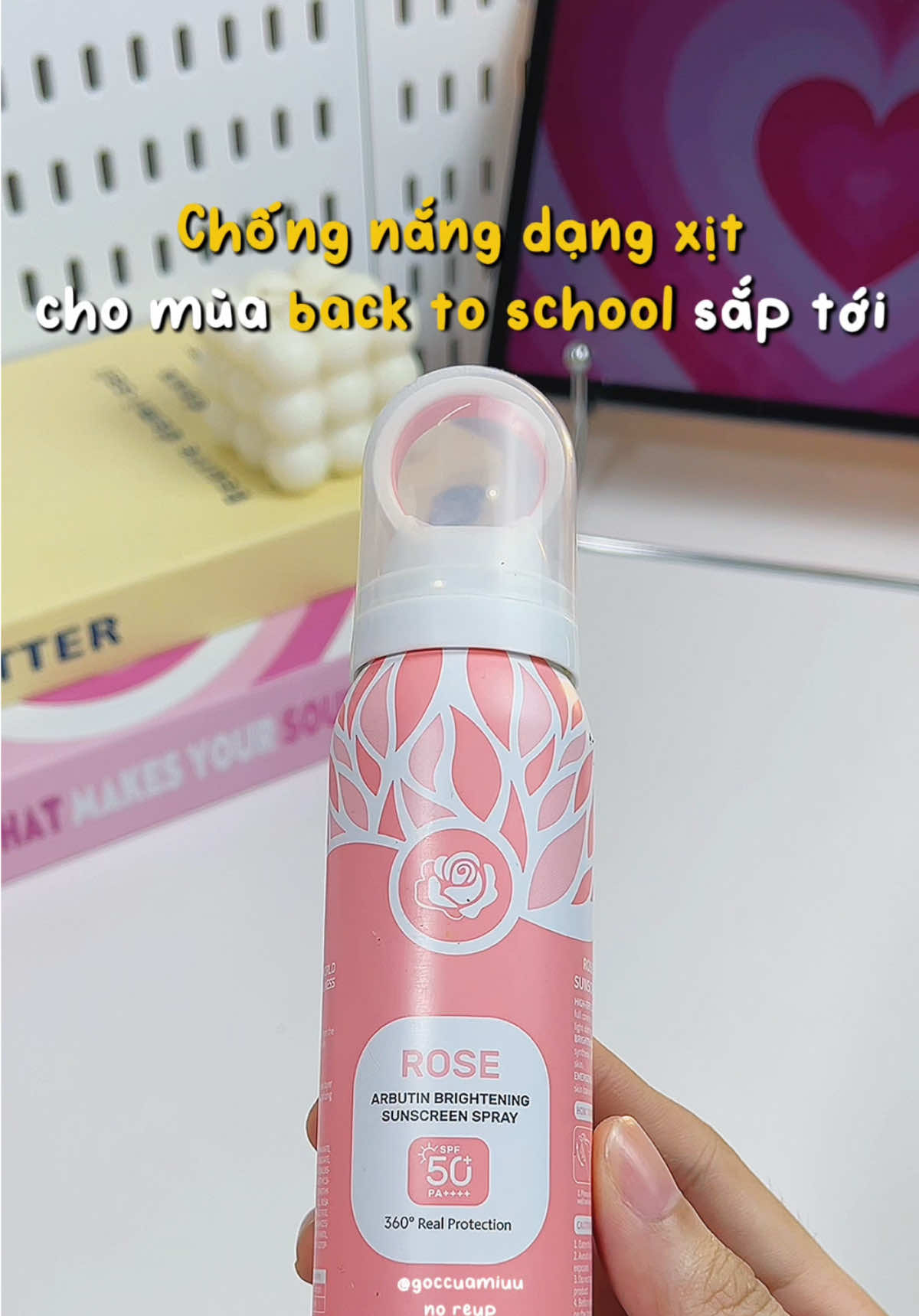 Đi học hỏng sợ đen da ✨#goccuamiuu #backtoschool #xitchongnang #xitchongnanggmeelan #gmeelan 