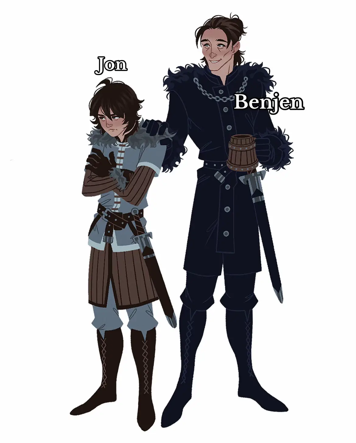The hole family pic (Catelyn finally added Jon) (By: kathrenax)  #fyp #gameofthrones #HouseOfTheDragon #astormofswords #teamblack 
