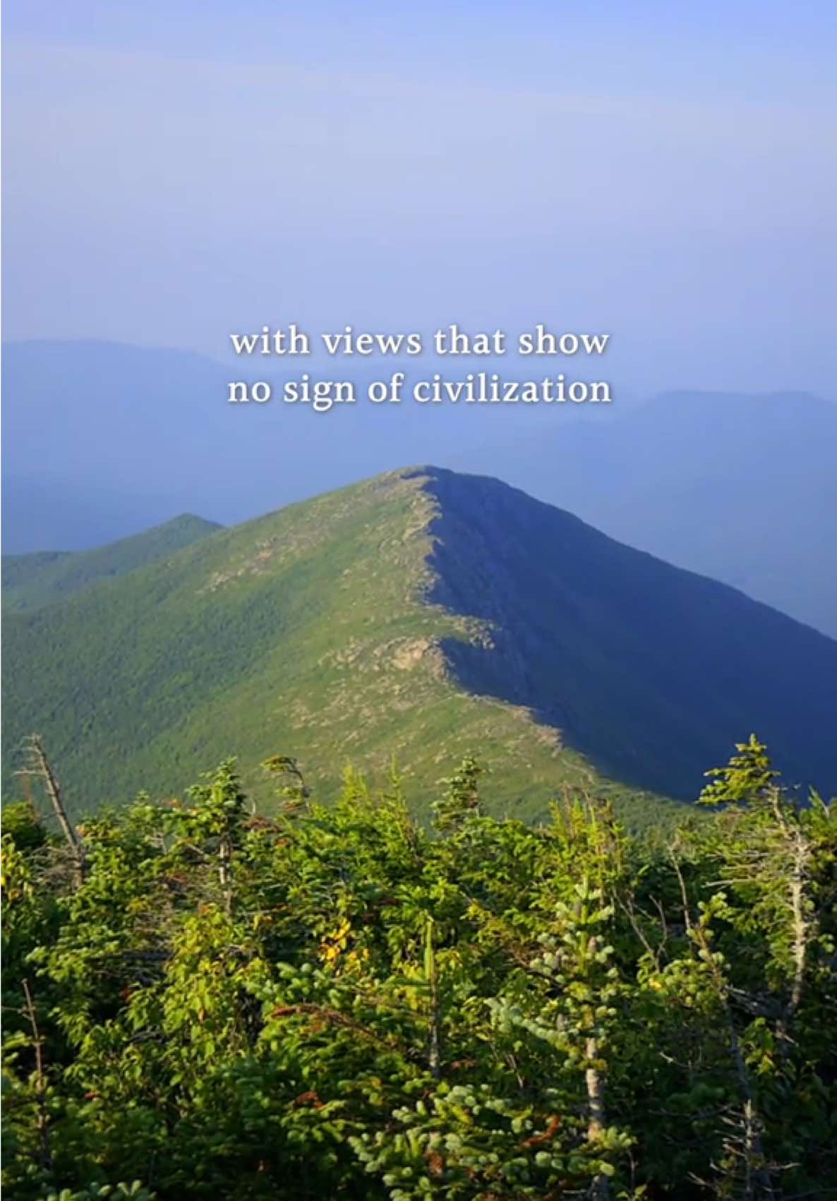 One of the most isolated and breathtaking hikes in New Hampshire 🏔️ The Zealand Bond Traverse is a 20+ mile point-to-point trek across 4 of the New Hampshire 4000 Footers (NH48/48 4K):  1) Mt. Zealand  2) West Bond  3) Mt. Bond  4) Bondcliff 🌲360° cliff views, with no sign of civilization make this one of the best hikes in New England! But it's not for casual hikers, this is a strenuous and difficult adventure in the heart of the White Mountains. But it’s not the elevation 4200’ elevation gain that makes this hike so difficult (there are trail in New England that are much steeper). 📝 The majority of the hike is along rocky terrain, at points you’ll be 6-8 miles from the nearest reliable water source that requires filtration, you’ll be without cellphone service the majority of this hike and weather can turn in an instant.  However, if you’re up for the challenge, this is an incredibly rewarding hike! A hike you have to earn the views for sure 💚 #explorenh #ZealandBondTraverse #NH48 #4000Footers #bondcliff 