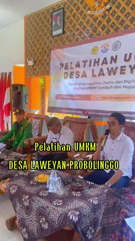 Late post. Pelatihan UMKM Desa Laweyan. #umkm #ukm #desalaweyanprobolinggo 