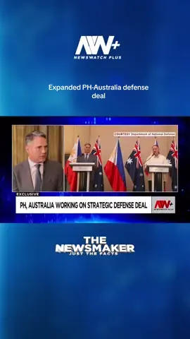 EXPANDED PH-AUSTRALIA DEFENSE DEAL EYED IN 2026 WATCH: Australian Deputy PM Richard Marles says Manila and Canberra are working to finalize an “expanded defense agreement” next year to further strengthen bilateral security cooperation. #fyp #foryou