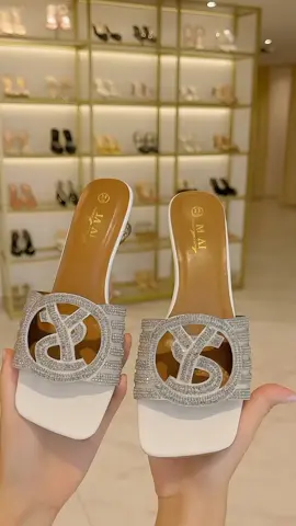 809AUG | Sepatu Heels Jepit Wanita 3cm empuk dan nyaman dipakek😍 #fyp #sendalviral #cewek #foryou #outfitcewek 