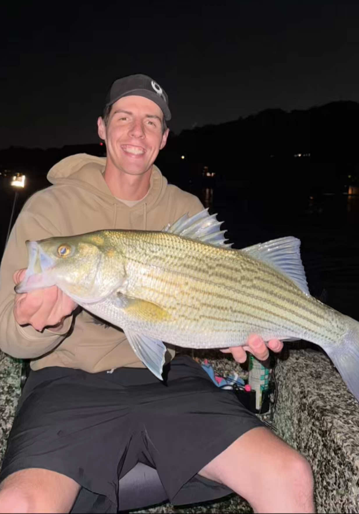 Fishing has been incredible this year for the Walleye & Hybrid Stripers. That Night bite can’t be touched! #fishing  