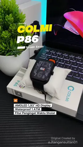 Yang ini keren banget desain nya guys, smartwatch layar lengkung Colmi P86 cek promonya di keranjang kuning #WIBGAJIAN #promoguncang99 #jamtanganpintar #smartwatch #colmi 
