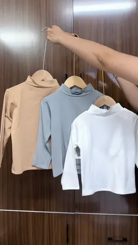 ÁO GIỮ NHIỆT CỔ CAO 5CM TRƠN LÓT NỈ #aogiunhiet #aogiunhietchobe #comboaogiunhiet #xuhuongtiktok #viralvideo 