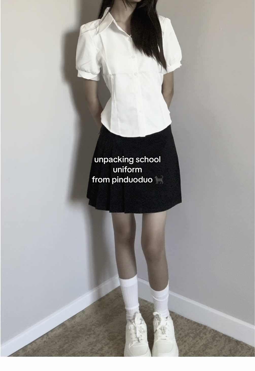 🥳 #unpacking #pinduoduo #schooluniform #school #backtoschool 