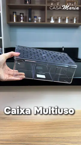 ✨ Organização Inteligente Começa Aqui! A caixa organizadora de acrílico com 6 divisórias é perfeita para guardar chás, acessórios, maquiagens e o que mais você quiser! 😍💄🍵 🔥 Por apenas R$29,99 você leva praticidade e beleza pra sua casa! Garanta a sua! 💥 #Organização #Acrílico #Promoção #UtilidadesDomésticas #Organizador  