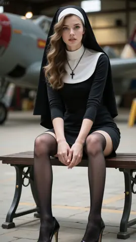 Holy on the outside. Unholy in thought.
 She confesses to no one — she writes her own gospel.
 Salvation? She is the sin and the cure.
 
 #HolyContradiction #DarkDivine #SacredAndSinful 