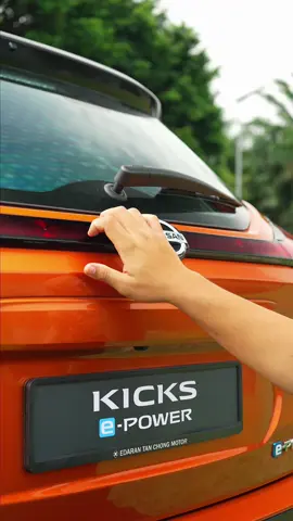 Touch, hear, and experience the bold Nissan KICKS e-POWER in Sunrise Orange. #NissanMalaysia #DiscoverExcitement #KICKSePOWER #NissanMY #cartok 