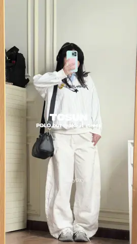🤍 hong có polo thì thôi chứ có là phải cỡ #tosunstudio #ilovetiktok #xuhuong #denim #reviewquanao #reviewlamdep #viral #trending #polo 