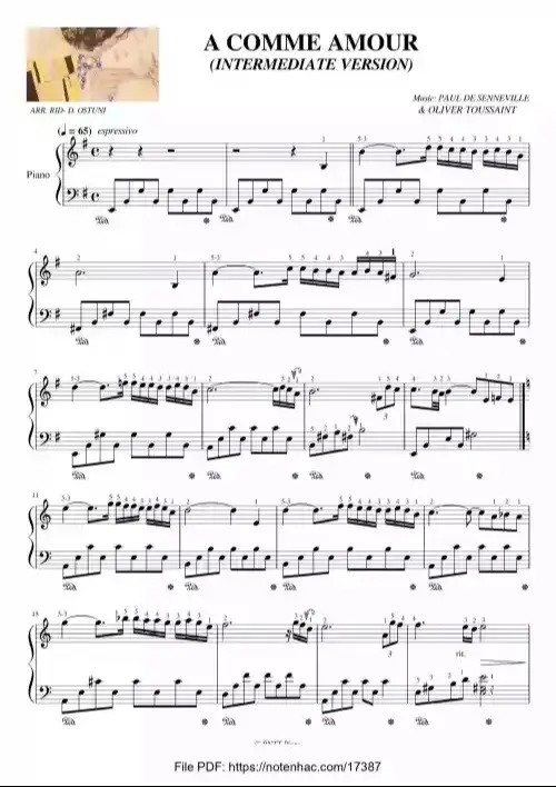 #acommeamour #sheetnhac 