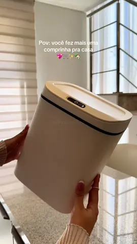 ID na Shopee: CGX-WMD-LTY 🧡 #enxovaldecasanova #creatorsearchinsights #lixeirainteligente #lixeiracomsensor #comprinhasshopee lixeira de banheiro, lixeira inteligente com sensor, lixeira da shopee, lixeira automática, dona de casa, montando o enxoval do banheiro