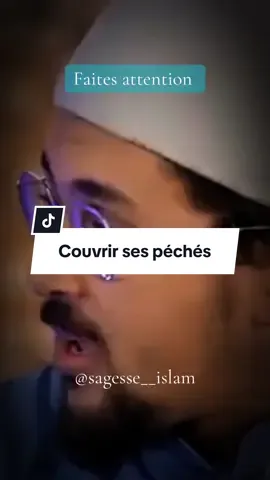 Le fait de couvrir ses péchés #rappels_islam #alhamdulillah #islamic #invocation #allah❤️ 