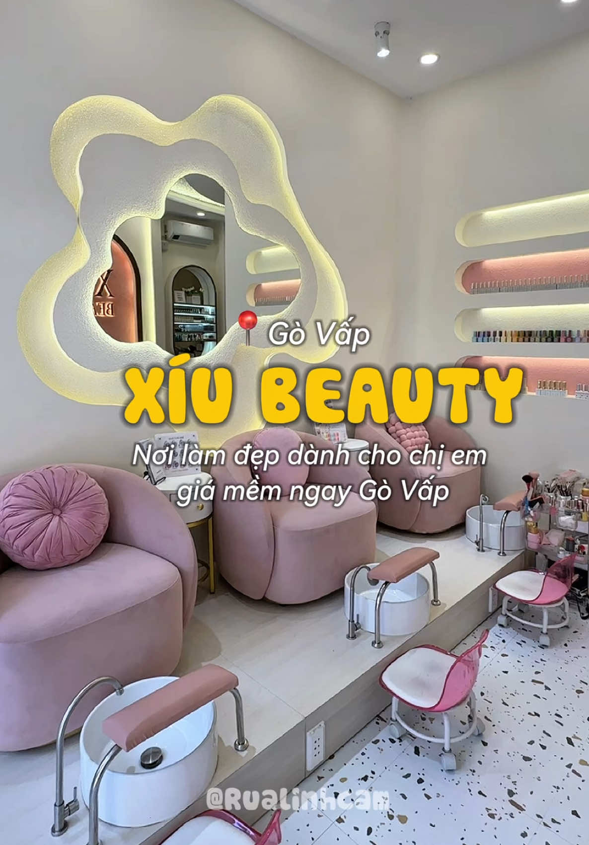 Đi mần đẹp chơi lễ thôiii 😍😗 #rualinhcam #saigondidau #nails #xiubeauty #govap @Xíu Beauty 