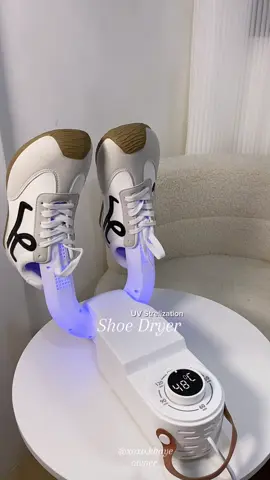 Say goodbye to damp, smelly shoes! 👟✨ This  UV Sterilization Shoe Dryer eliminates odor, kills 99.9% of germs, and keeps your kicks fresh and dry—fast #shoedryer #shoedryers #uvstrelizationshoedryer #fyp #trending 