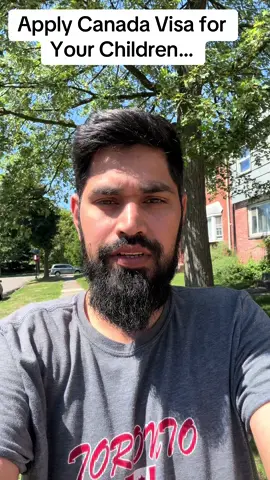 Apply Canada Visa for your Children #canada #visa #cadvisa #suleman #tiktok 