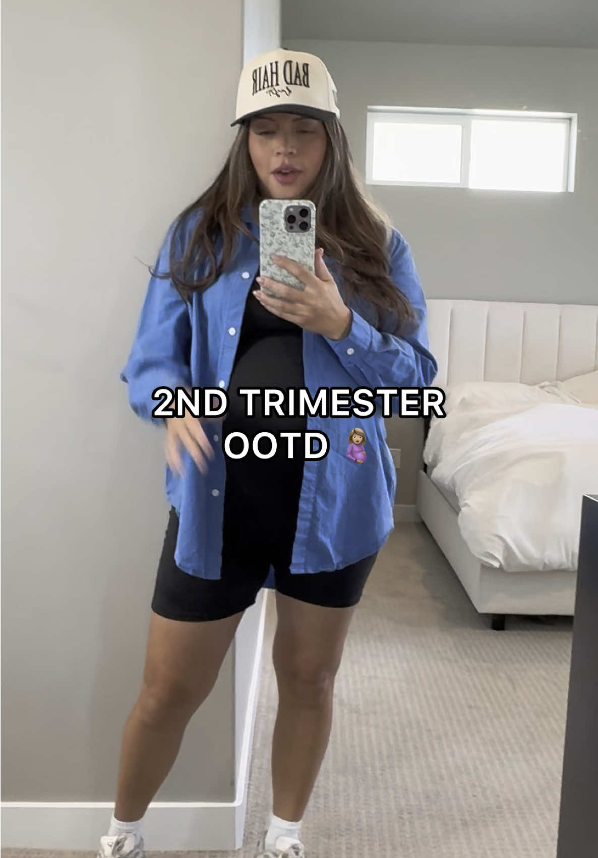 2nd trimester OOTD #2ndtrimester #24weeks #OOTD #pregnancyootd 